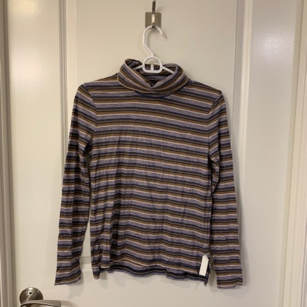 Madewell Striped Turtleneck